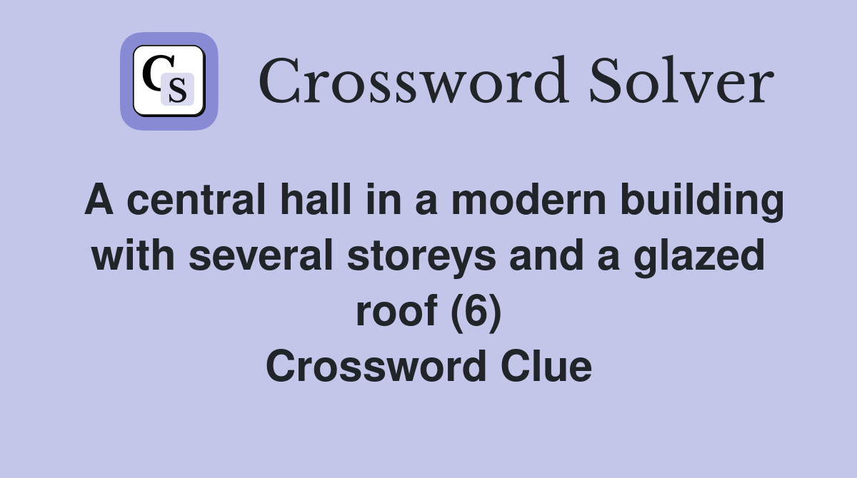 A central hall in a modern building with several storeys and a glazed